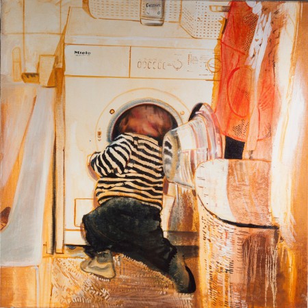 Csillagkapu 100x100cm olaj vászon